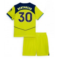 Tottenham Hotspur Rodrigo Bentancur #30 Tretí Detský futbalový dres 2025-26 Krátky Rukáv (+ trenírky)